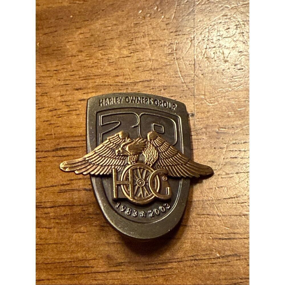 HARLEY DAVIDSON 20th ANNIVERSARY 1983-2003 PIN (6334)